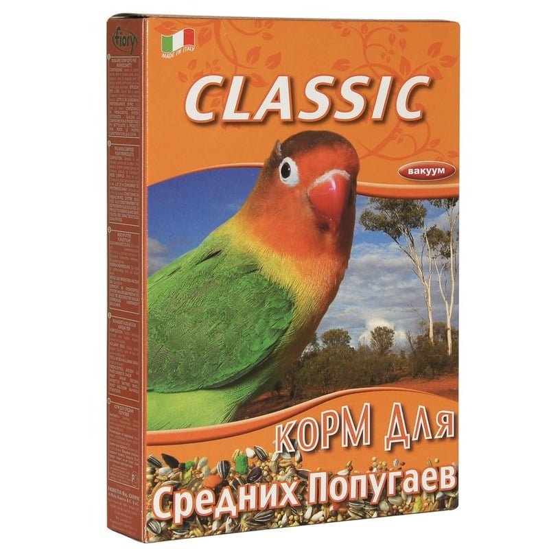 Fiory корм для средних попугаев Classic - 400 г