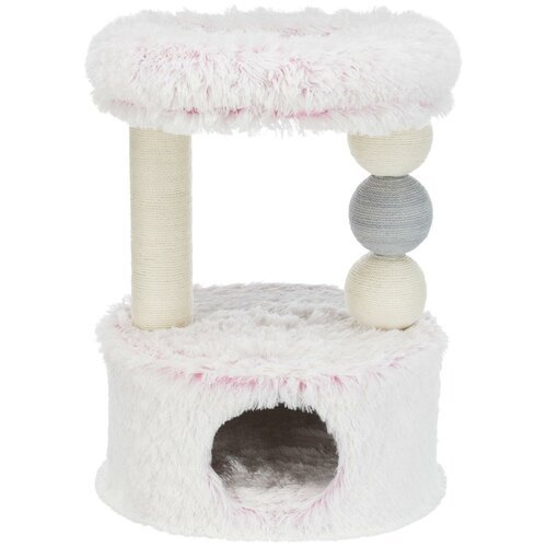 Домик для кошки Harvey, Trixie (товары для животных, 73 см, белый-розовый, 44539)