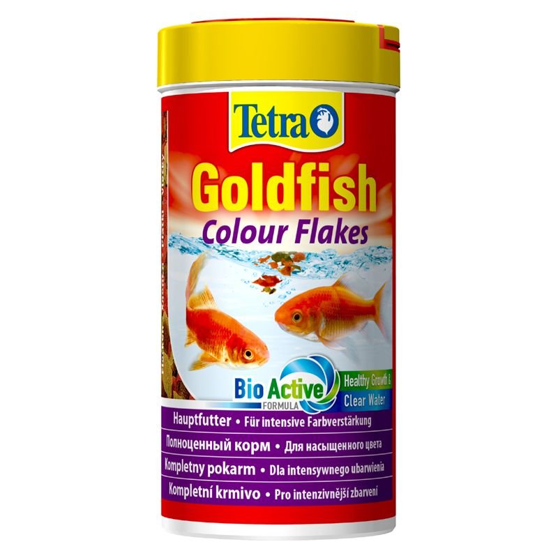 Корм для рыб TETRA Goldfisch Color для золотых рыб хлопья 250мл